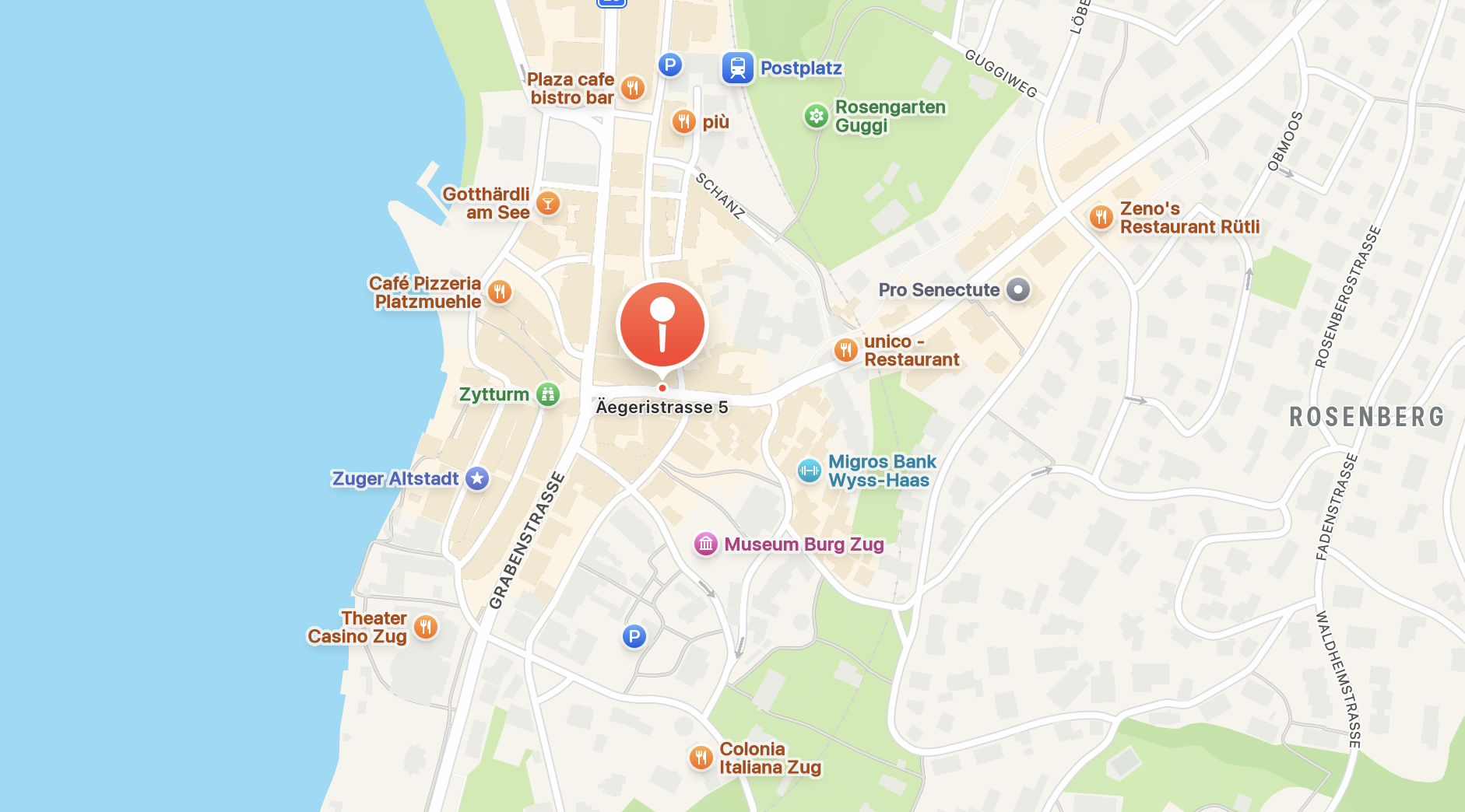 Company location map